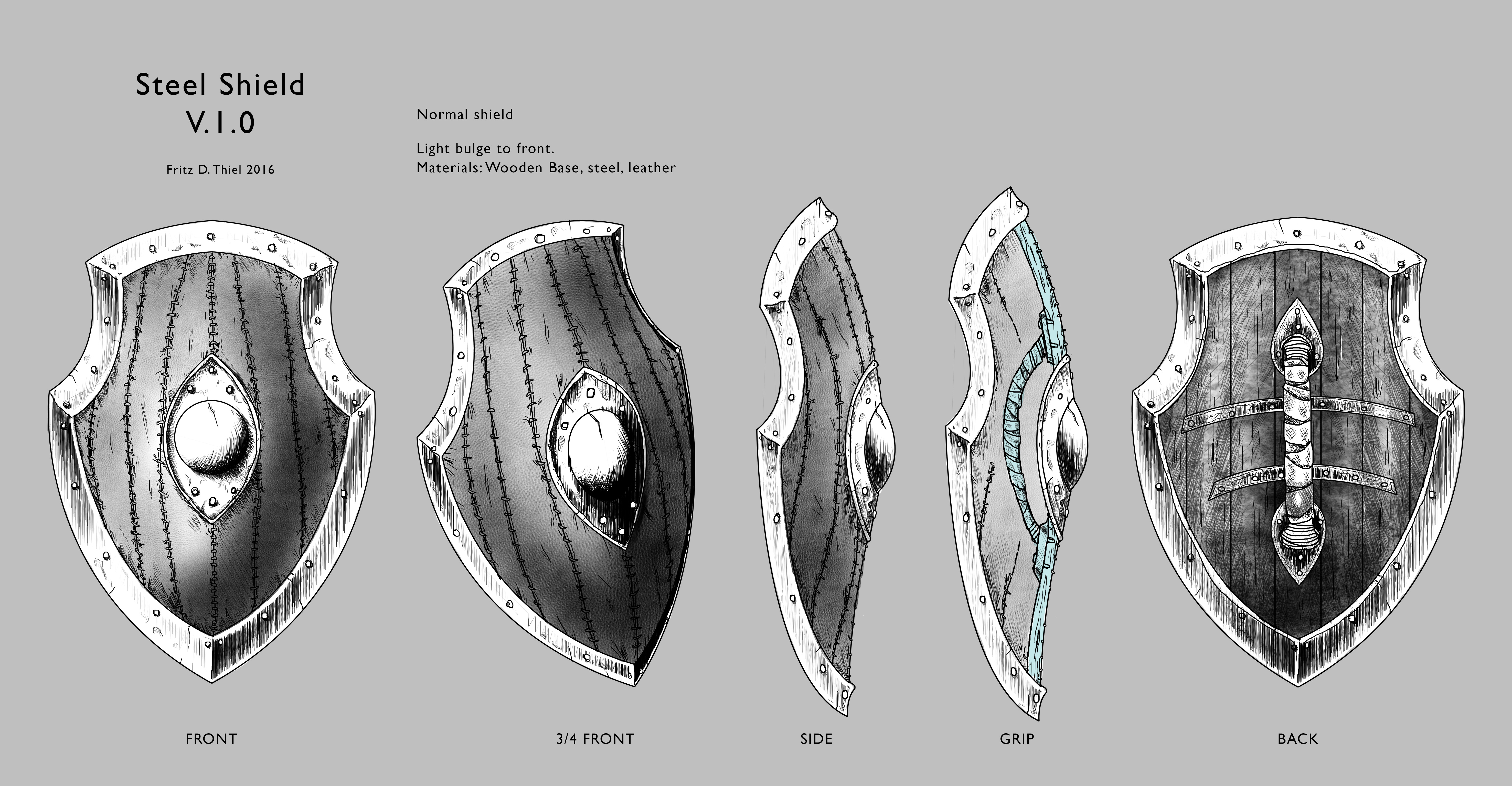 [COMPLETED - ARMOR CONCEPT] Steel Shield | Morroblivion