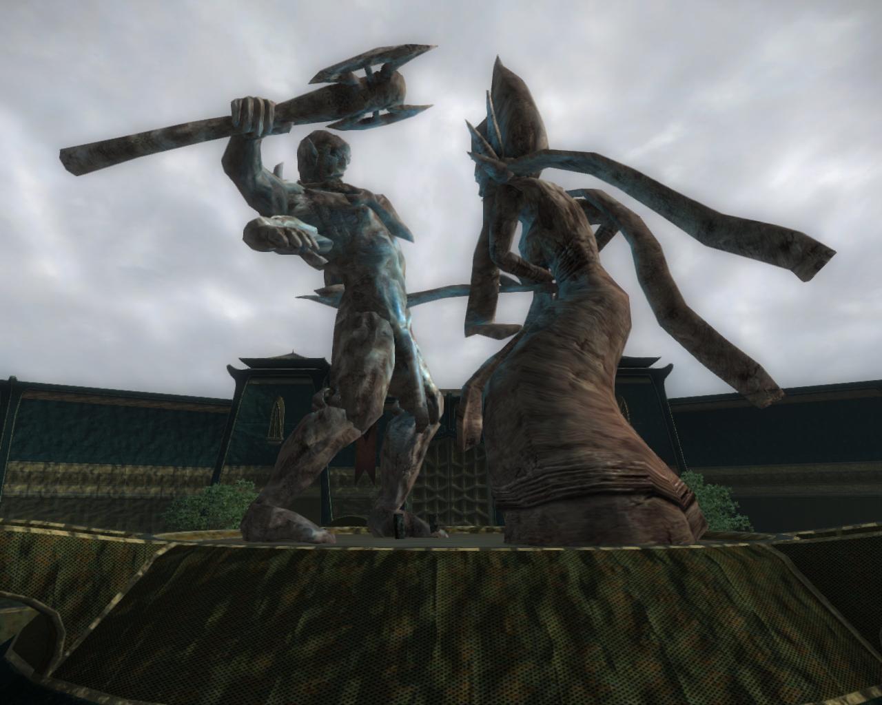 Mournhold Statues