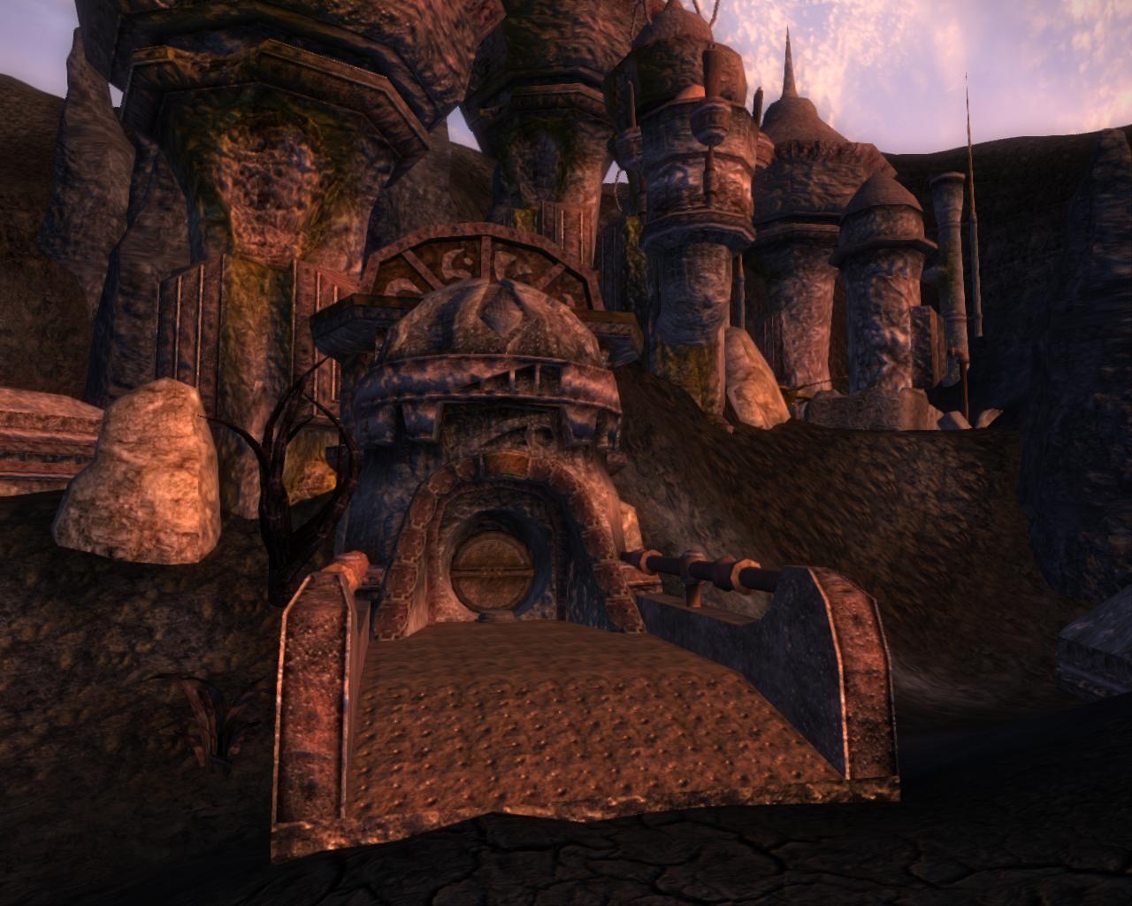 Dwemer Ruins in Molag Amur